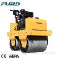 Manual Walk Behind Double Drum Compactor Road Roller with Euro 5 Engine